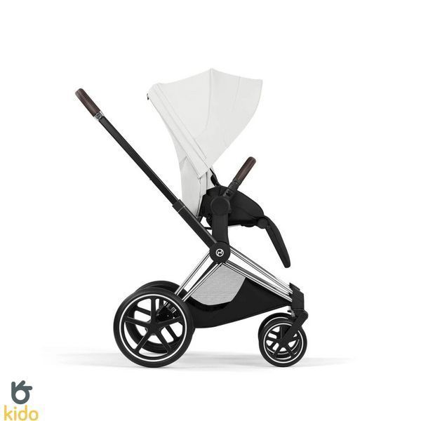 Cybex Priam 5.0 Style 2в1 Off white шасі Chrome 526000201-526000383-526000337 фото