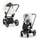 Cybex Priam 5.0 Style 2в1 Off white шасі Chrome 526000201-526000383-526000337 фото 1