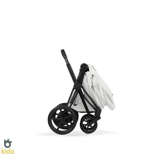 Cybex Priam 5.0 Style 2в1 Off white шасі Matt black 526000211-526000383-526000337 фото