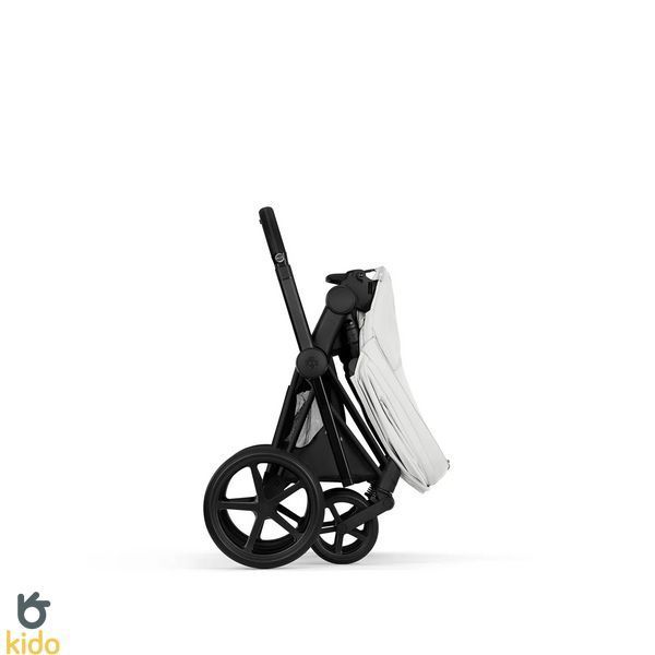 Cybex Priam 5.0 Style 2в1 Off white шасі Matt black 526000211-526000383-526000337 фото