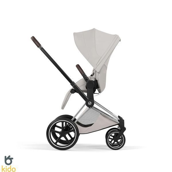 Cybex Priam 5.0 Style 2в1 Off white шасі Matt black 526000211-526000383-526000337 фото