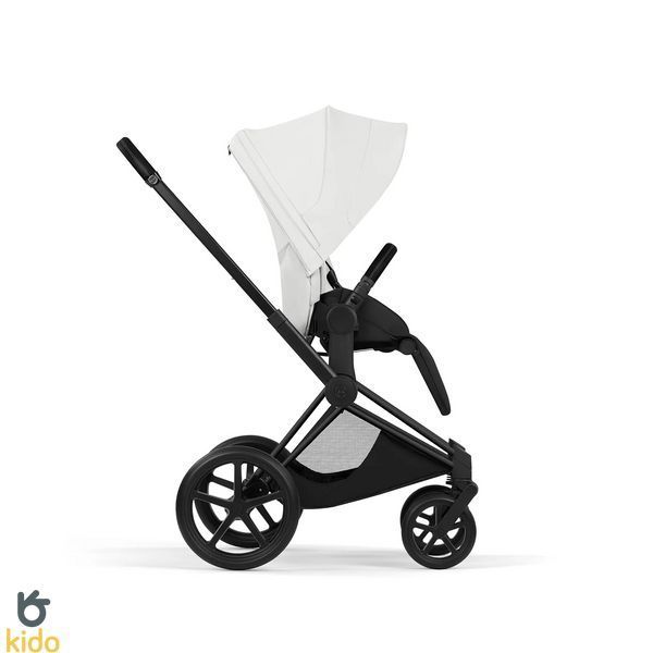 Cybex Priam 5.0 Style 2в1 Off white шасі Matt black 526000211-526000383-526000337 фото
