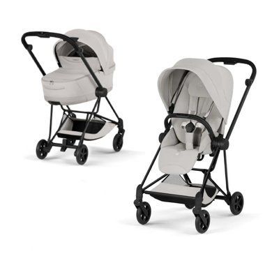 Cybex Mios 5.0 2в1 Style Сity grey шасі Matt black 526000277-526000457-526000403 фото
