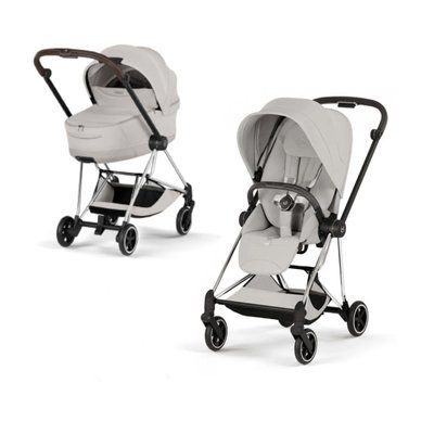 Cybex Mios 5.0 2в1 Style Сity grey шасі Chrome 526000267-526000457-526000403 фото