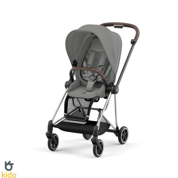 Cybex Mios 4.0 Mirage grey шасі Chrome brown 521002507-523000929-523000873 фото