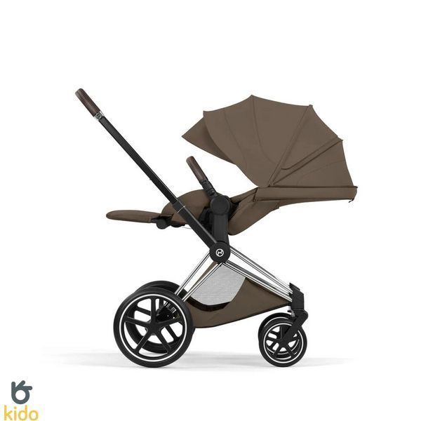 Cybex Priam 5.0 Style 2в1 Coconut brown шасі Chrome 526000201-526001617-526001611 фото