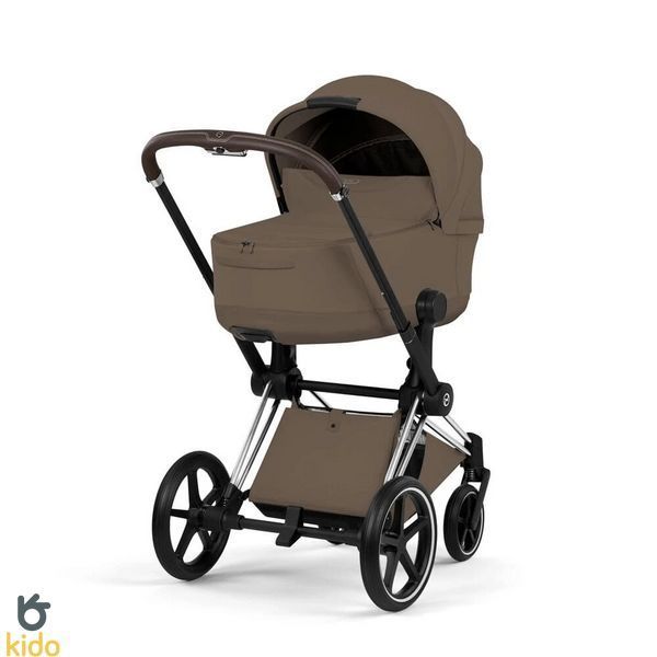 Cybex Priam 5.0 Style 2в1 Coconut brown шасі Chrome 526000201-526001617-526001611 фото