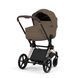 Cybex Priam 5.0 Style шасі+люлька Coconut brown шасі Rose gold (чорна корзинка) 526000221-526001617 фото 1