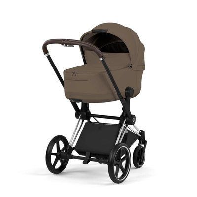 Cybex Priam 5.0 Style шасі+люлька Coconut brown шасі Chrome (чорна корзинка) 526000201-526001617 фото