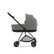 Cybex Mios 4.0 Soho grey шасі Matt black 521002519-522000835-521002561 фото 1