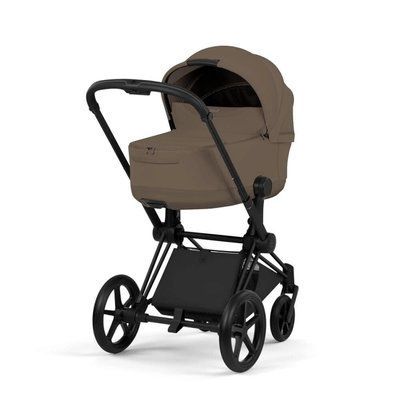 Cybex Priam 5.0 Style шасі+люлька Coconut brown шасі Matt black (чорна корзинка) 526000211-526001617 фото
