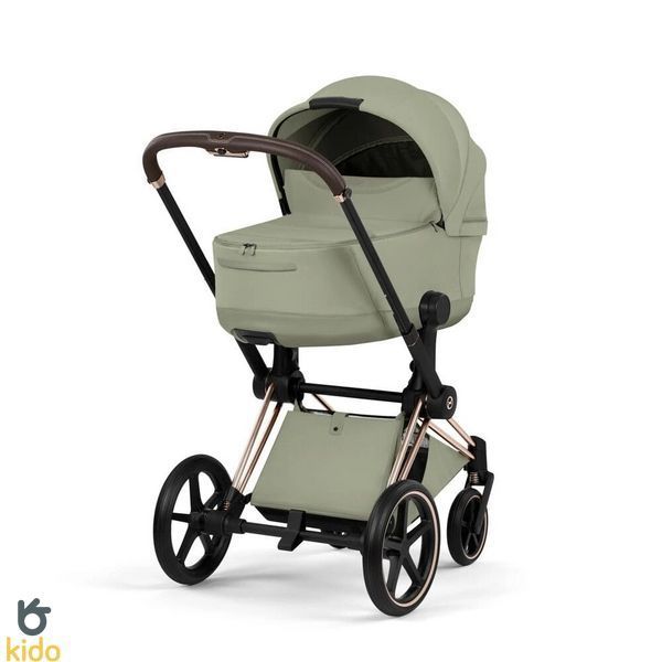 Cybex Priam 5.0 Style 2в1 Sage green шасі Rose gold 526000221-526000371-526000321 фото