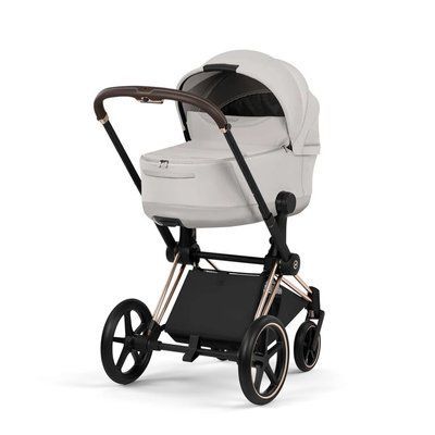 Cybex Priam 5.0 Style шасі+люлька City grey шасі Rose gold (чорна корзинка) 526000221-526000359 фото