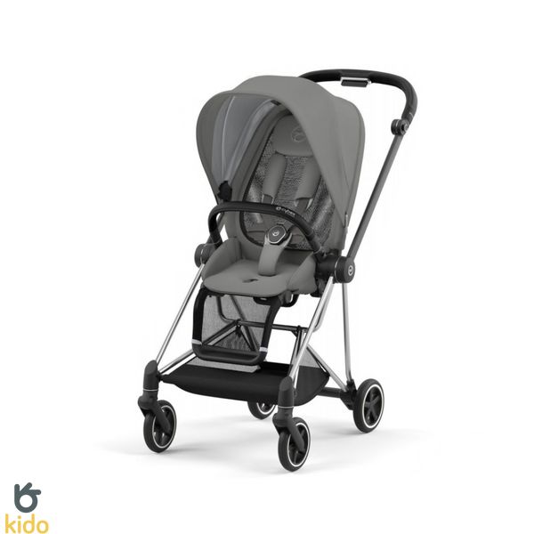 Cybex Mios 4.0 Soho grey шасі Chrome black 521002513-522000835-521002561 фото