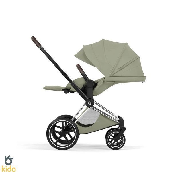 Cybex Priam 5.0 Style 2в1 Sage green шасі Chrome 526000201-526000371-526000321 фото