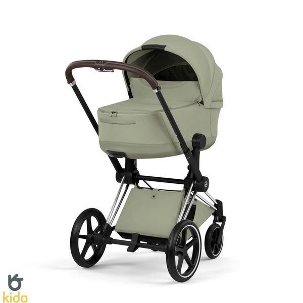 Cybex Priam 5.0 Style 2в1 Sage green шасі Chrome 526000201-526000371-526000321 фото