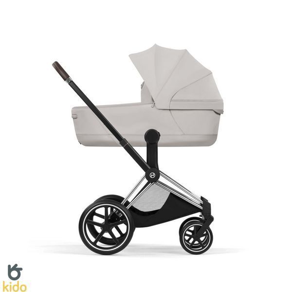 Cybex Priam 5.0 Style шасі+люлька City grey шасі Chrome (чорна корзинка) 526000201-526000359 фото