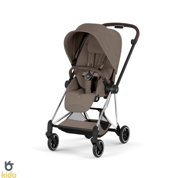 Cybex Mios 5.0 2в1 Coconut brown шасі Chrome 526000267-526001627-526001621 фото