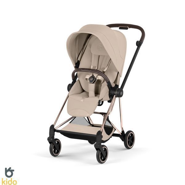 Cybex Mios 5.0 2в1 Style Cozy beige шасі Rose gold 526000287-526000463-526000411 фото