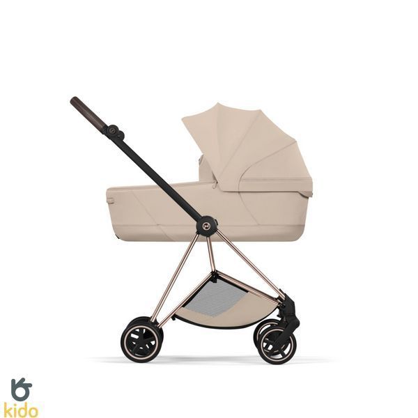 Cybex Mios 5.0 2в1 Style Cozy beige шасі Rose gold 526000287-526000463-526000411 фото