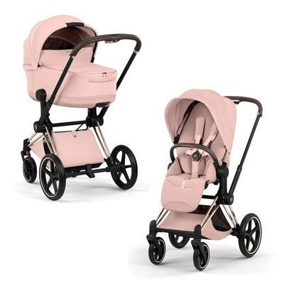 Cybex Priam 5.0 Style 2в1 Peach pink шасі Rose gold 526000221-526000389-526000345 фото
