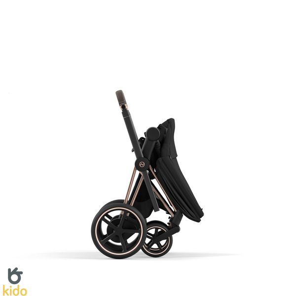 Cybex e-Priam 4.0 2в1 Sepia Black шасі Rosegold 521002373-523000799-523000733 фото