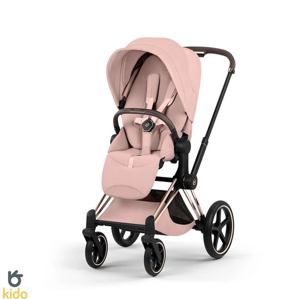 Cybex Priam 5.0 Style 2в1 Peach pink шасі Rose gold 526000221-526000389-526000345 фото