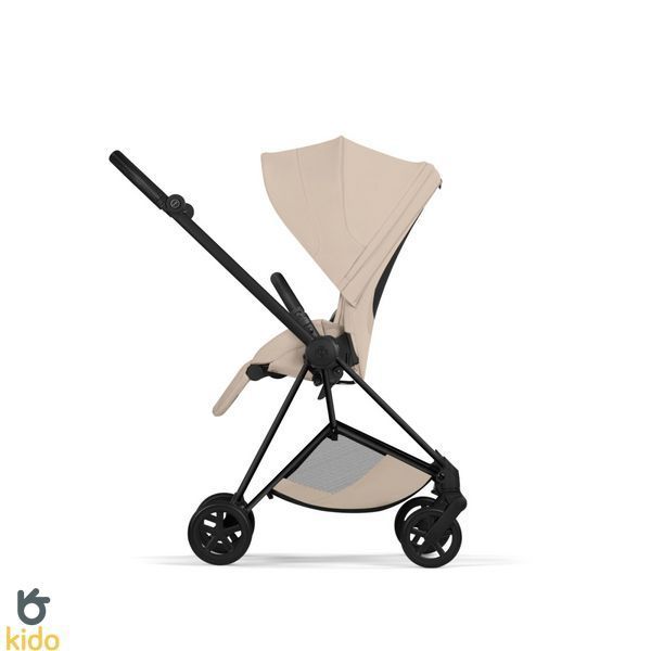 Cybex Mios 5.0 2в1 Cozy beige grey шасі Matt black 526000277-526000463-526000411 фото