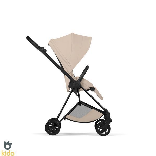 Cybex Mios 5.0 2в1 Cozy beige grey шасі Matt black 526000277-526000463-526000411 фото