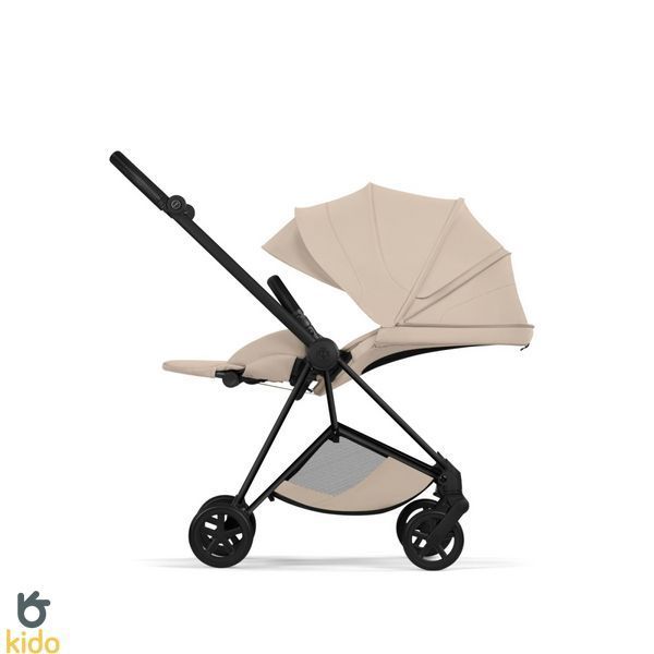 Cybex Mios 5.0 2в1 Cozy beige grey шасі Matt black 526000277-526000463-526000411 фото