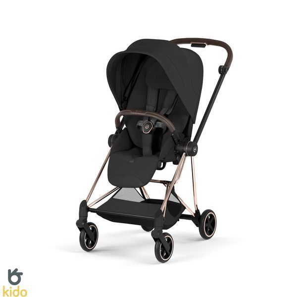 Cybex Mios 5.0 2в1 Style Sepia black шасі Rose gold 526000287-526000451-526000395 фото