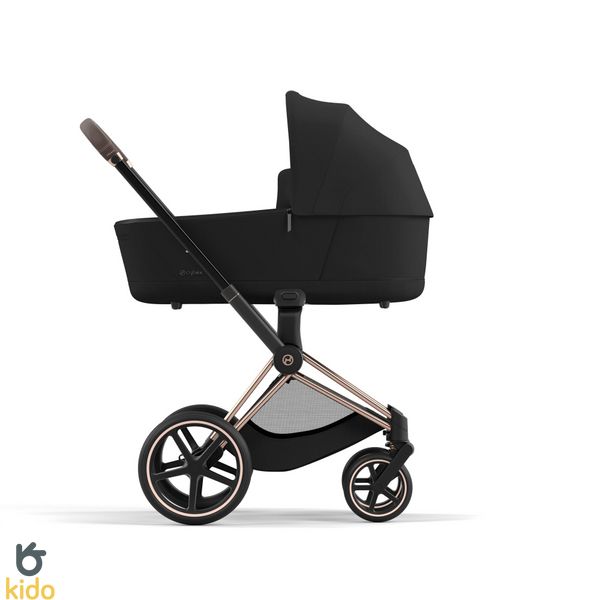 Cybex Priam 4.0 3в1 Sepia Black шасі Rose Gold (автокрісло Cloud G) 521002337-523000799-523000733-523001143 фото