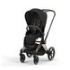 Cybex Priam 4.0 3в1 Sepia Black шасі Rose Gold (автокрісло Cloud G) 521002337-523000799-523000733-523001143 фото 4