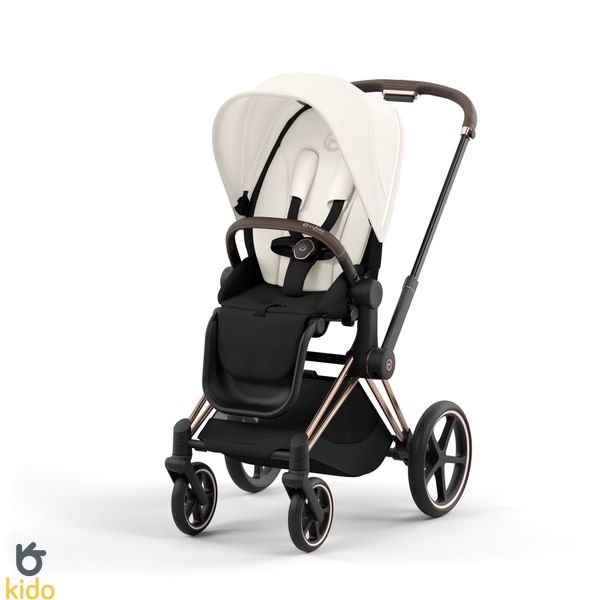 Cybex Priam 4.0 2в1 Off white шасі Rose Gold 521002337-523000819-523000753 фото