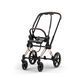 Cybex Priam 5.0 Style шасі+люлька Peach pink шасі Rose gold (чорна корзинка) 526000221-526000389 фото 7
