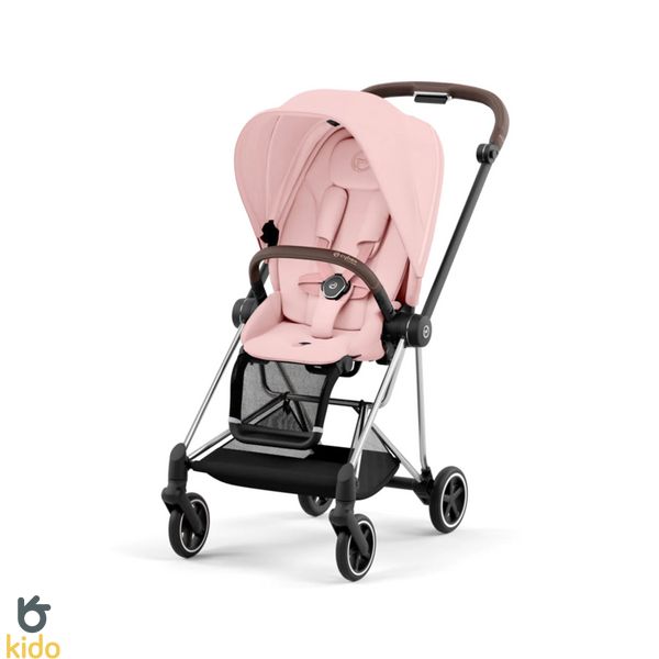 Cybex Mios 4.0 Peach pink шасі Chrome brown 521002507-523000945-523000889 фото