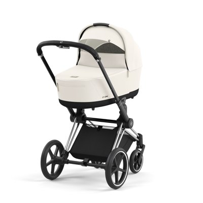 Cybex Priam 4.0 2в1 Off white шасі Chrome Black 521002325-523000819-523000753 фото