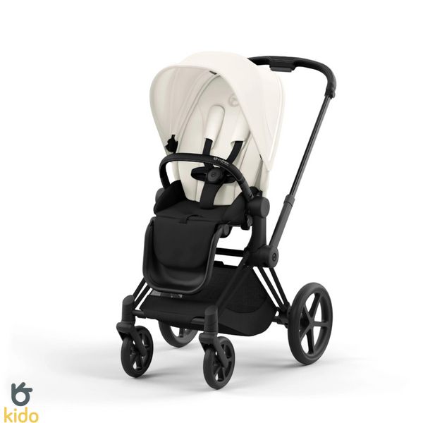 Cybex Priam 4.0 2в1 Off white шасі Matt Black 521002331-523000819-523000753 фото