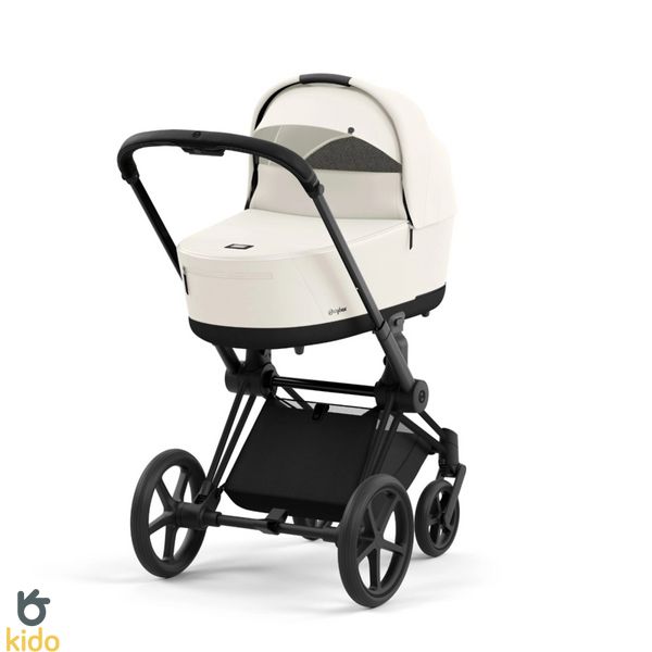 Cybex Priam 4.0 2в1 Off white шасі Matt Black 521002331-523000819-523000753 фото