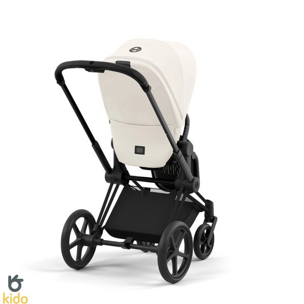 Cybex Priam 4.0 2в1 Off white шасі Matt Black 521002331-523000819-523000753 фото