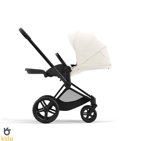 Cybex Priam 4.0 2в1 Off white шасі Matt Black 521002331-523000819-523000753 фото