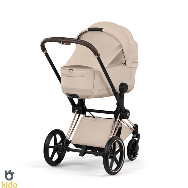 Cybex Priam 5.0 Style 2в1 Cozy beige шасі Rose gold 526000221-526000365-526000313 фото