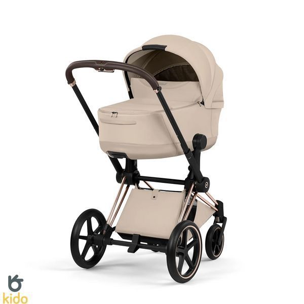 Cybex Priam 5.0 Style 2в1 Cozy beige шасі Rose gold 526000221-526000365-526000313 фото