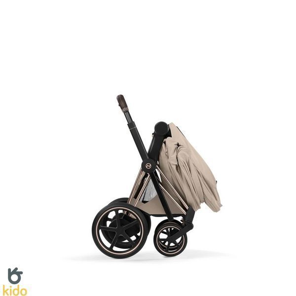 Cybex Priam 5.0 Style 2в1 Cozy beige шасі Rose gold 526000221-526000365-526000313 фото