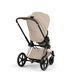 Cybex Priam 5.0 Style 2в1 Cozy beige шасі Rose gold 526000221-526000365-526000313 фото 6